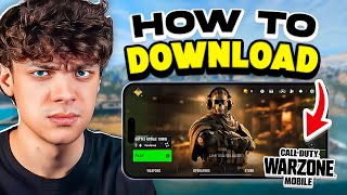 HOW TO DOWNLOAD WARZONE MOBILE [upl. by Blodget488]