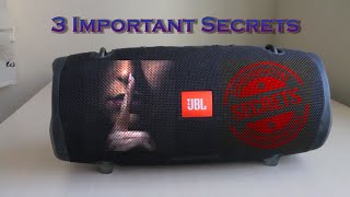 3 Important Secrets about JBL Xtreme 2 Low Frequency Mode Resetting Xtreme 2 Learning Firmware V [upl. by Lehsar]