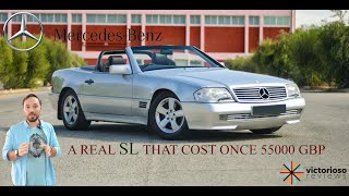 1989  1992 MercedesBenz R129 300SL24 Review Would You Love to Own a Classic Roadster [upl. by Wahkuna]