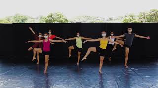 Coreografia de dança moderna  conjunto quotEsperaquot [upl. by Lliw]