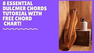 Appalachian Dulcimer lesson 4 with Gillian McCoy 8 chords with free chords chart [upl. by Waddle363]