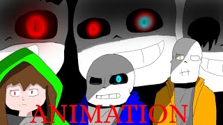 Bad time trio vs Murder time trio Full animationPhase 1 [upl. by Hoj20]