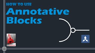 Autocad  How to make Annotative Blocks [upl. by Navonod11]