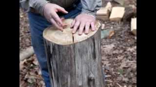 Wood Splitting Tips 2 [upl. by Ydoj]