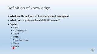 AQA Philosophy A level epistemology revision [upl. by Afra]