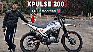 Modified Xpulse 200 Into Dirt Under 12k❤️ Explain in Nepali [upl. by Lamoureux]