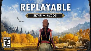 These NEW Mods Will Make You Reinstall Skyrim Skyrim Mods 2024 [upl. by Gnud260]