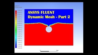 ✅ ANSYS FLUENT  Dynamic Mesh Part 24 [upl. by Hillman]