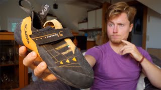 Scarpa Instinct VS In Depth Climbing Shoe Review [upl. by Basia458]