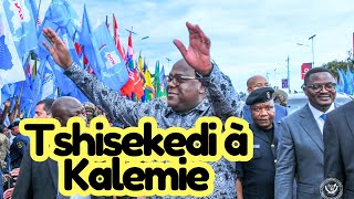 Tshisekedi à Kalemie Développement et Unité pour un Congo Meilleur [upl. by Deedahs]