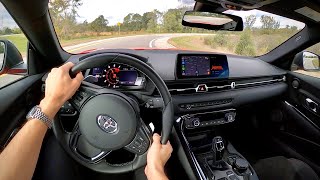 2021 Toyota GR Supra 20  POV Review [upl. by Aurie921]