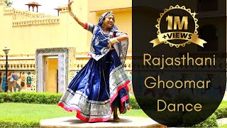 Rajasthani Original Ghoomar Dance  Rajasthani Folk Dance  Learn Rajasthani Ghoomar Folk Dance [upl. by Eissak]