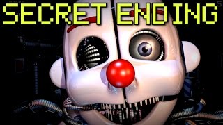 Five Nights at Freddys Sister Location  ALL ENDINGS  SECRET ANIMATRONIC [upl. by Pitchford589]