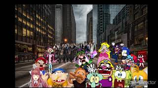 Wario And Friends Dies In Zombie ApocalypseMP3 [upl. by Eserehs]