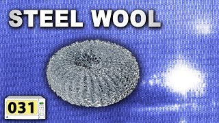 Microwave Steel Wool  Brillo Pad 031 [upl. by Neslund508]