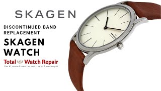 Discontinued Skagen Watch Strap Replacement [upl. by Burrton]