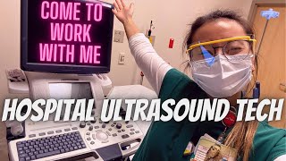 DAY IN THE LIFE Registered Ultrasound Technologist  Answering YOUR questions [upl. by Enneire]