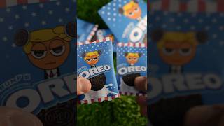 ASMR Unboxing Donald Trump Sprunki OREO Cookie asmr sprunki trump oreo cookies unboxing [upl. by Alikam]