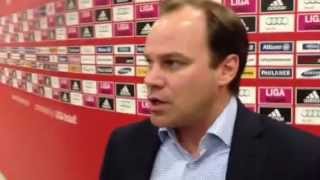 BayernManager Christian Nerlinger im Interview [upl. by Schiro]