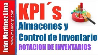 Control de Inventario📦  Cómo calcular la rotación de inventarios fácilmente 😀  KPI´s de Almacén [upl. by Eerpud492]