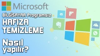 BİLGİSAYAR HIZLANDIRMA amp Bilgisayar hafızasını temizleme  Programsız hafıza arttırma  YENİ [upl. by Horick]