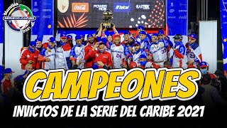 RESUMEN Dominicana deja a Panama en el terreno y clasifica a la final de la Serie del Caribe [upl. by Odille]