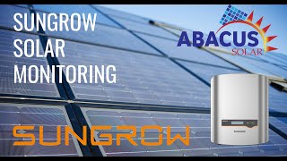 How to set up Sungrow Wifi Inverter [upl. by Berthoud]