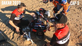 🚫 ACCIDENTE en el DAKAR 2023🚫 😰 Cap 3 [upl. by Udall]