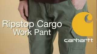 B342 Carhartt Ripstop Cargo Work Pant [upl. by Esereht]