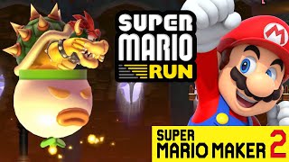 Super Mario Maker 2 Super Mario Run FULL GAME [upl. by Ahseneuq33]