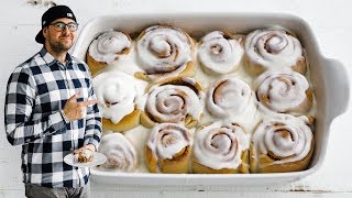 Perfect Overnight Cinnamon Rolls Recipe [upl. by Carma]