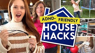 ADHD House Hacks That Are Executive Function Friendly feat Caroline Maguires home [upl. by Boothman]