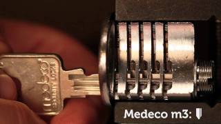 20  Sidebars How Medeco Locks Work [upl. by Nashner907]