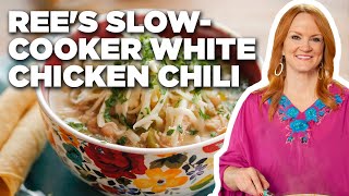 Ree Drummonds SlowCooker White Chicken Chili  The Pioneer Woman  Food Network [upl. by Tawnya]