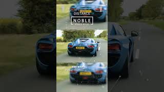 Noble M500  500bhp Manual Gearbox [upl. by Litton]