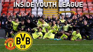 A historical trip  INSIDE UEFA Youth League  BVB U19 in Manchester [upl. by Cordie]