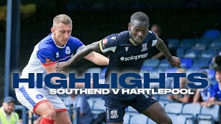 HIGHLIGHTS  Southend United 23 Hartlepool United [upl. by Shaun36]