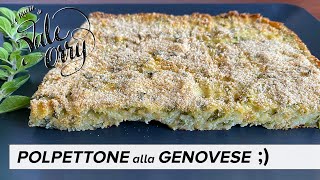 POLPETTONE alla GENOVESE  Gioiellino Ligure  🥂😂🇮🇹😋❤️😍 😘 [upl. by Cutler]