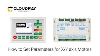 RDWorks V8 How to Set Motor Parameters [upl. by Biegel]