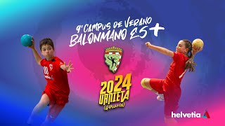 PROMO Campus de Verano BALONMANO ES [upl. by Naujuj]