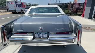 1976 CADILLAC FLEETWOOD BROUGHAM ONLY 7200 ORIG MILES WWWHOLLYWOODMOTORSUSACOM [upl. by Ob]