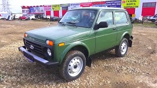 2016 Lada 4x4 Niva Start Up Engine and In Depth Tour [upl. by Carmelia]