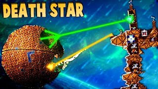 FORTS Space Battles DEATH STAR vs REBEL Cruiser Forts Multiplayer Gameplay Star Wars Maps [upl. by Niela]