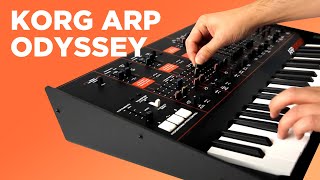 Korg ARP Odyssey Demo [upl. by Yeargain]