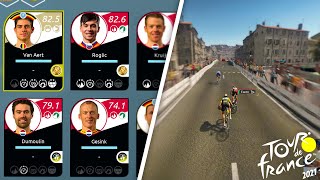 Tour De France 2021 PS4 Game First Impression [upl. by Leirol]