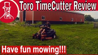 Toro Timecutter SS5000 Zero Turn Riding Mower Review [upl. by Riggs]