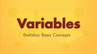 What are Variables in Statistics [upl. by Stevie204]