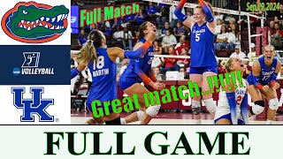 Kentucky vs Florida Full Match  College Volleyball 2024  NCAA Volleyball 2024 [upl. by Ynnavoeg]