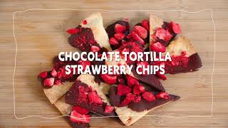 Chocolate Tortilla Strawberry Chips [upl. by Earleen]