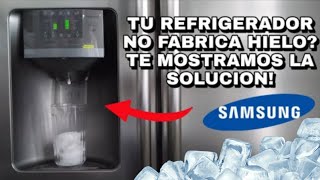 NO PRODUCE HIELO  REFRIGERADOR SAMSUNG RS26DDAPN RS26DDARS [upl. by Jeraldine]